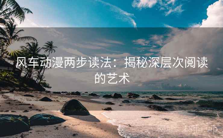 风车动漫两步读法：揭秘深层次阅读的艺术